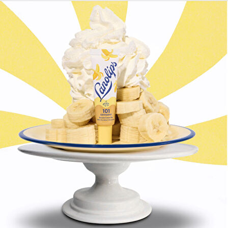 Lanolips Muzlu Kremalı Turta - Kuru Ciltler İçin Dudak Balsamı 10g 