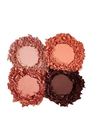 Flormar Mat & Işıltılı Far Paleti (pembe-kahve) - Color Eyeshadow Palette - 008 Fall In Love - 8682536051224