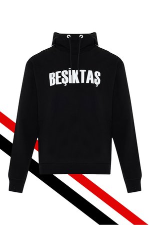 BEŞİKTAŞ ERKEK KAPÜŞONLU SWEATSHIRT