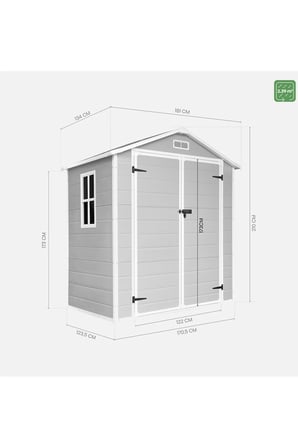 Bahçe Depolama Evi 2,39m2