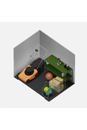 Bahçe Depolama Evi 2,39m2