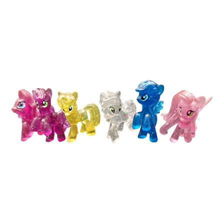 Farbu Renkli Pony At Büyük (013), Sesli Işıklı Saçlı Pony Ve Ailesi My Little Pony Seti