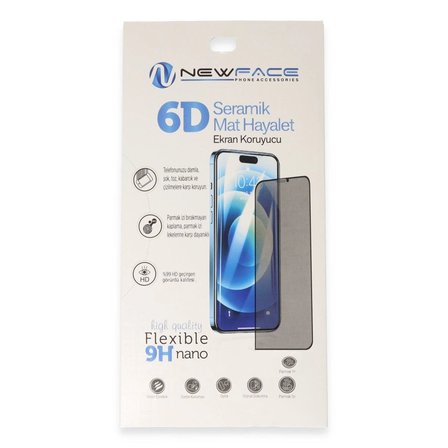 Samsung Galaxy S23 Fe 6d Antistatik Mat Seramik Hayalet Nano Ekran Koruyucu