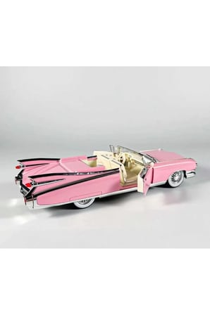 1959 Cadillac Eldorado Biarritz Convertible Diecast Model Araba Cadillac Eldorado Model Araba Pembe