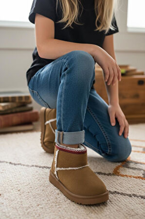 Cool Ugy Kız Çocuk İçi Tüylü Bot