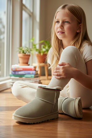 Cool Ugy Kız Çocuk İçi Tüylü Bot