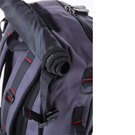 ÇÇS 51490 Fonksiyonel Seyahat Sırt Çantası Gri