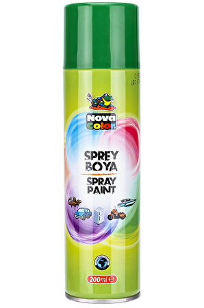 Nova Color Sprey Boya 200 Ml Yeşil