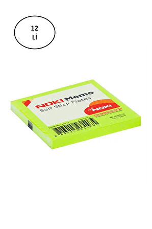 Noki Memo 12211 Yapışkanlı Not Kağıdı 75 x 75 mm 80 Yaprak