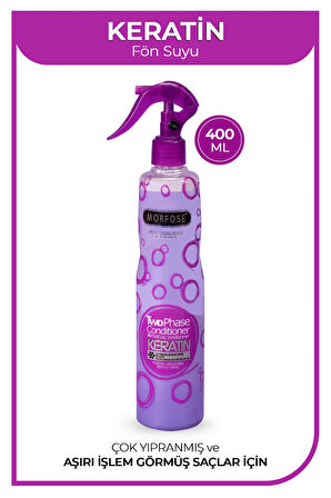 Keratin Çift Fazlı Kondisyoner Fön Suyu 400 ML - mrfs