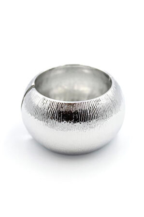 Kelepçe Bilezik - Gümüş