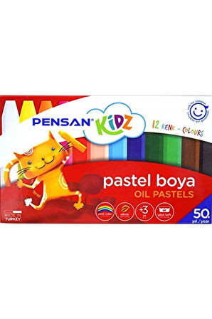 Pensan Kidz Pastel Boya 12 Renk