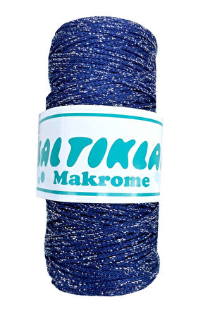 1 Adet Polyester Simli Makrome İpi SG-370