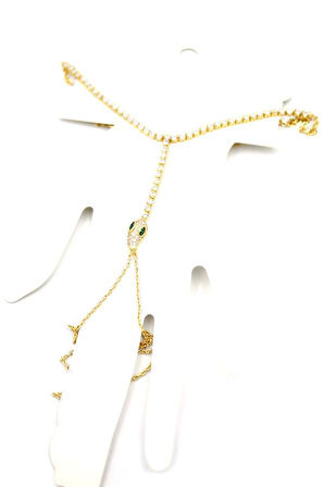 Yılan Ayak Şahmeran - Altın