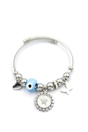 Kelebek Charm Bilezik - Gümüş