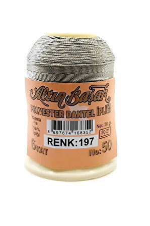 3 Adet Altınbaşak Oya ve Dantel İpi 20 gr - Royaleks - No: 858 - 508 - 008