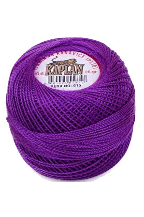 Kaplan Etamin Ve Kanaviçe İpi 8 No Kod/Renk: 915 - Royaleks