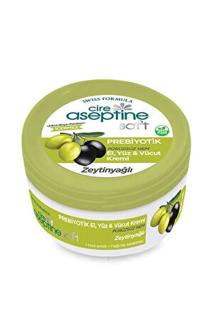 Cire Aseptine Soft Zeytinyağlı Nemlendirici Pürüzsüzleştirici Prebiyotikli Krem 100 ml