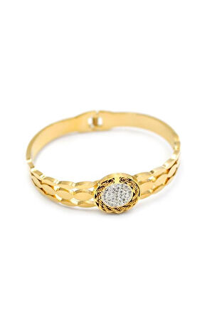 Örgü Bilezik - Altın