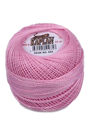 Kaplan Etamin Ve Kanaviçe İpi 8 No Kod/Renk: 604 - Royaleks