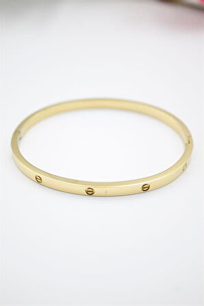 CRT Model Taşsız İnce  Bilezik - Altın