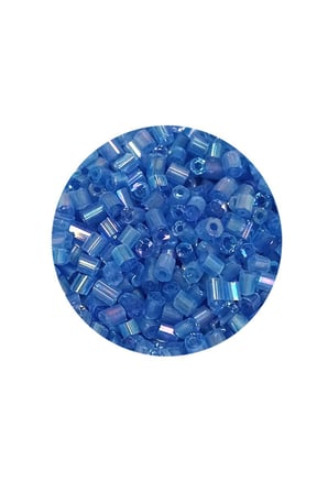 Kesme Cam Boncuk 2mm - 20 Gram - Şeffaf Mavi -BNC326 - 5'li Paket