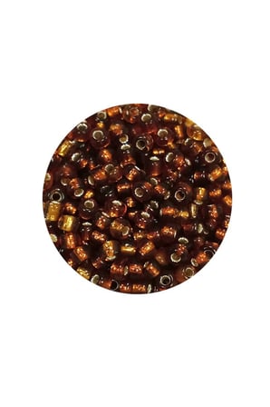 Royaleks Cam Kum Boncuk 3 mm 20 Gram Şeffaf Kahverengi