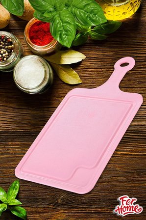Kesme Tahtası Kaydırmaz Plastik Kesme Sunum Tahtası Pratik Kesim Panosu 165x315 Mm -FR-105