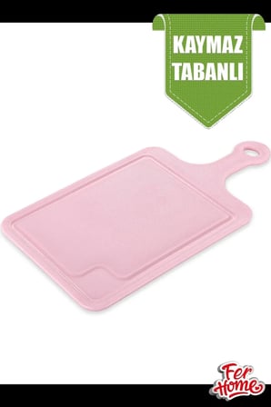 Kesme Tahtası Kaydırmaz Plastik Kesme Sunum Tahtası Pratik Kesim Panosu 165x315 Mm -FR-105