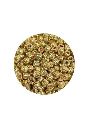 Royaleks Cam Kum Boncuk 8/0 3 mm 20 Gram Altın Rengi