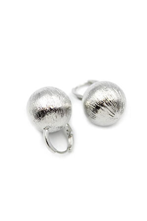 Top Küpe - Gümüş