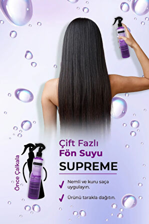 Çift Fazlı Supreme Kondisyoner Fön Suyu 400 ML - mrfs
