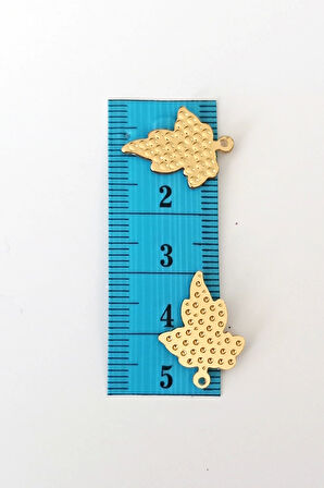 Oya Abiye Bileklik Kolye Pleksi Metalik Plastik Pul Altın Renk 8 gram 50 adet - BNC489