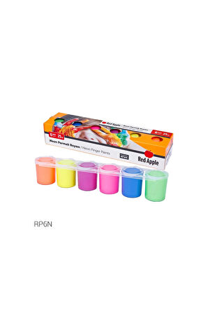 Red Apple Neon Parmak Boyası 25 ml Sıralı Set