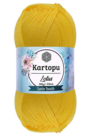 1 Adet Lotus Bikini Büstiyer Bluz Örgü İpi  K323 Civciv Sarı