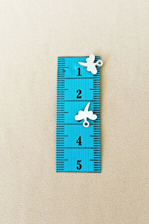 Oya Abiye Bileklik Kolye Pleksi Metalik Plastik Pul Gümüş Renk 24 gram 270 adet - BNC563