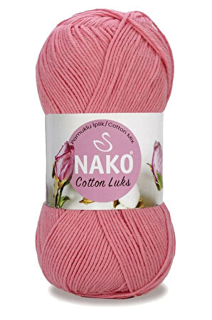 5 Adet Cotton Lüks Yelek Tunik Kazak Bluz Hırka İpi Yünü Gül Pembe 97551