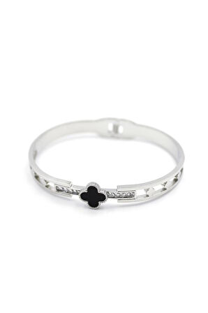 Vc Yonca Bilezik - Gümüş