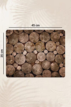 Valerine Life Kahve Makinesi Matı Sıvı Geçirmez Kaymaz Çaycı Espresso Makinesi Pad 35x45cm 27250204