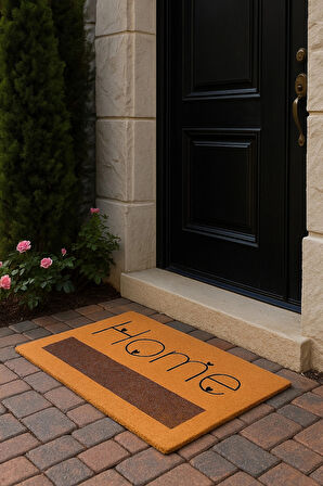 Valerine Life Velür Coco Dokulu Welcome Hoş Geldiniz Kapı Önü Dış Mekan Paspası 45x70cm 27YCM260105