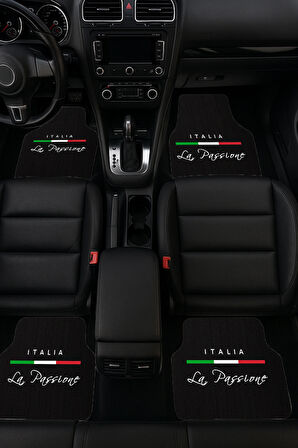 SonicTouch Universal Oto Araba Paspası Takımı Dijital Baskılı Her Araca Uyumlu Yıkanabilir 22OPD251103