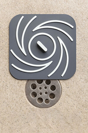 Valerine Life Gider Koku Önleyici Silikon Mat Banyo Mutfak Balkon Lavabo Su Gider Tıpası Kapağı