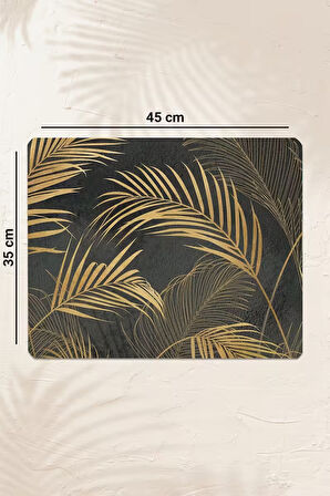 Valerine Life Kahve Makinesi Matı Sıvı Geçirmez Kaymaz Çaycı Espresso Makinesi Pad 35x45cm 27250201