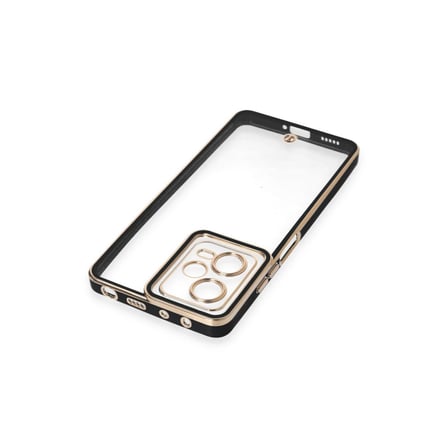Xiaomi Redmi Note 12 5G Kılıf Liva Lens Silikon - Siyah