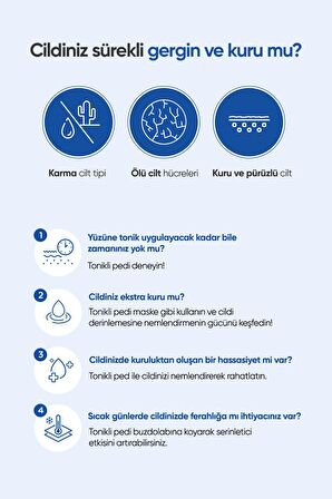 10 Farklı Hyalüronik Asit Kompleksi İçeren Arındırıcı Tonik Pad Super Aqua Ultra Hyalron Toner Pads