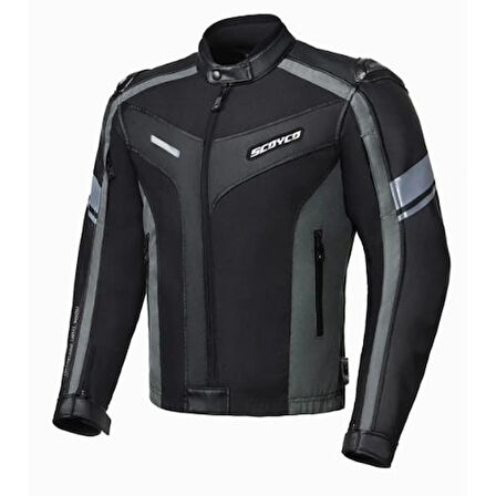 Scoyco 4 Mevsim Mont JK152 Gri