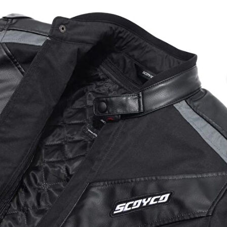 Scoyco 4 Mevsim Mont JK152 Gri