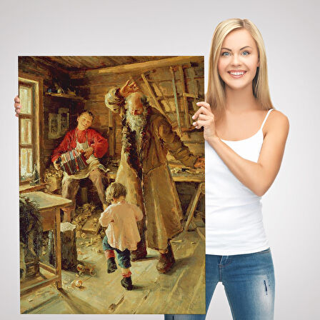 Mutlu Bir An Tablosu-6240