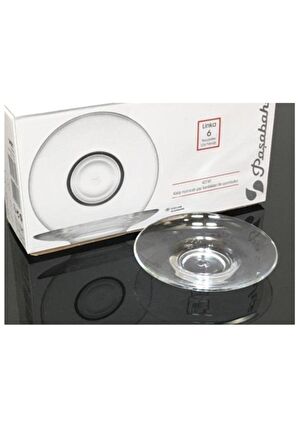 Paşabahçe linka çay bardağı altı - 6 parça çay tabağı 54621