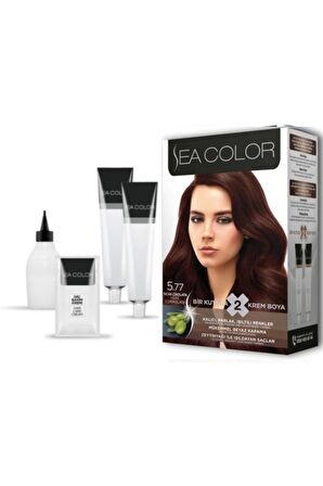 Sea Color Saç Boyası Sıcak Çikolata 5/77 100 Ml